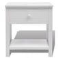 White Bedside Table