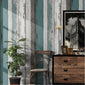 Vintage Wood Stripe Wallpaper