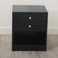 Round Handle Nightstand Bedside Table