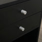 Round Handle Nightstand Bedside Table