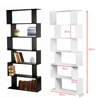 Decorative Bookshelf Black