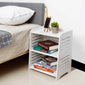 PVC Nightstand Bedside Table