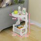 Wood Plastic Bedside Table