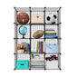 Metal Storage Bookcase Bookshelf