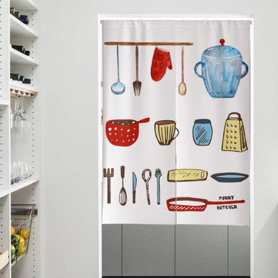 Kitchen Door Curtain