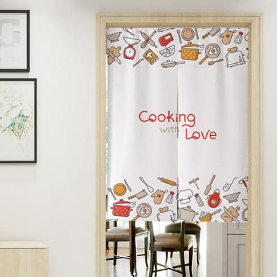 Kitchen Door Curtain